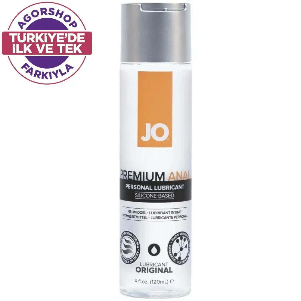 JO Premium Anal Silikonski Lubrikant 120 ml Gel