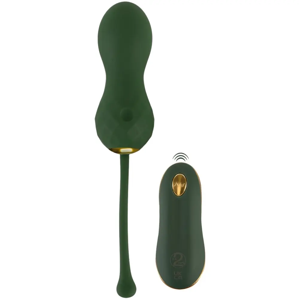 Emerald Love luksuzne daljinske upravljačke love kuglice Kegel vibrator