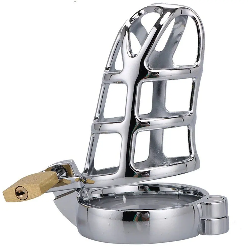 Agor Master Muški Chastity Metalni Pauk Kavez Za Penis 45 mm