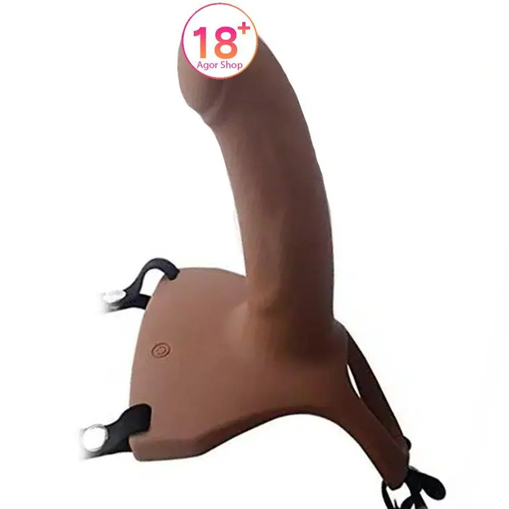 Aphrodisia Hollow Strap-On 17 cm unutrašnji prazni pojasni penis-mješoviti