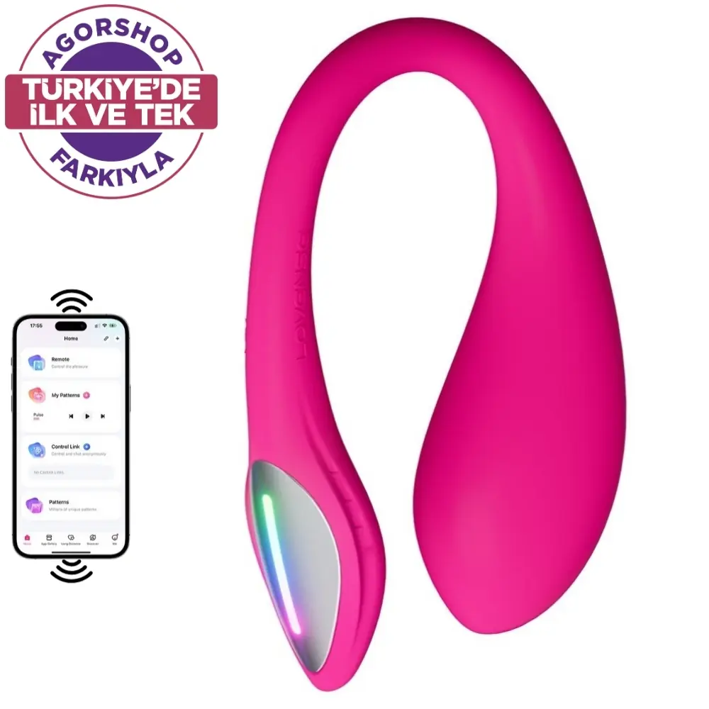 Lovense Lush Mini G-Spot Uraživač Telefon Kontrolisani Nosivi Vibrator