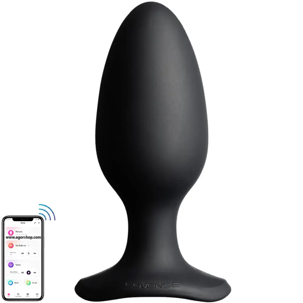 Lovense Hush 2 Large 57 mm Telefonom upravljivi vibrirajući anal čep