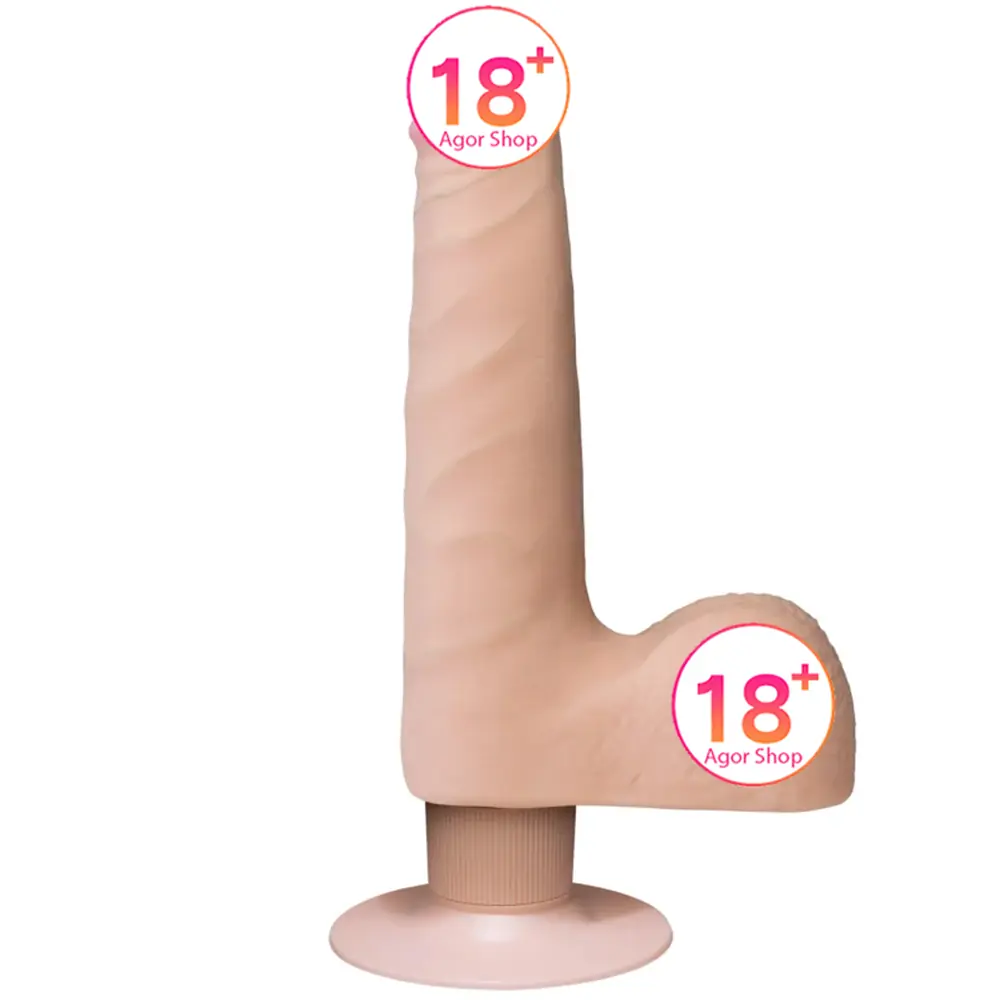 Doc Johnson Realistički Cock Slim 7 Vibrirajući Penis