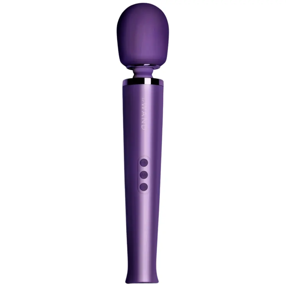 Le Wand punjiv masažer za tijelo – masazna varalica vibrator, ljubičasta