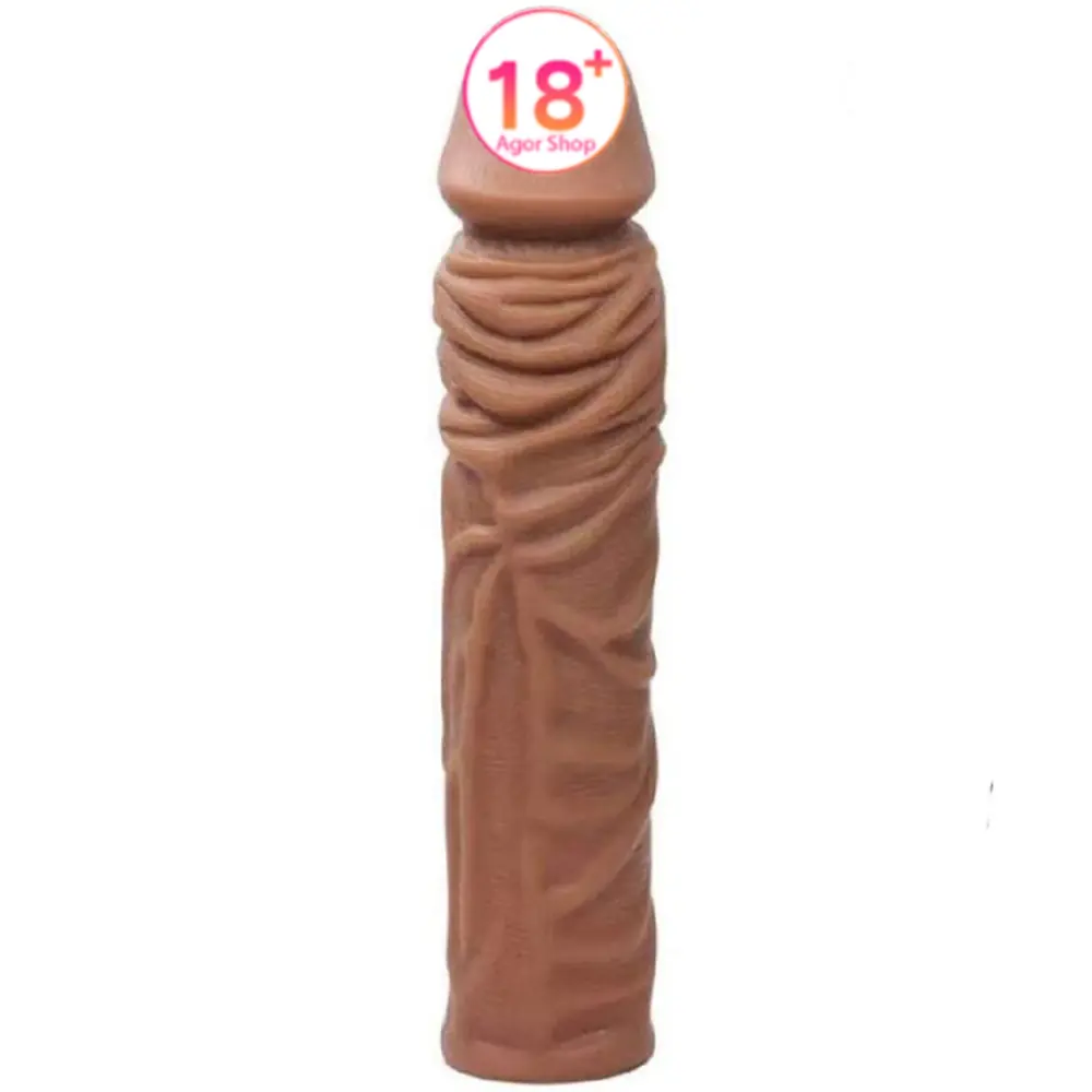 Agor Mega Enlarger Sleeve Aftio mekanički realistični penis omotač