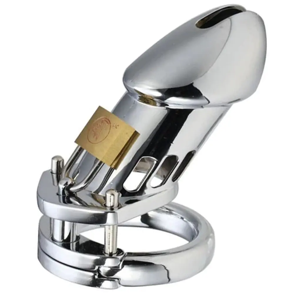 Agor Master Muški Chastity Metalni Penis Zaključak 50 mm