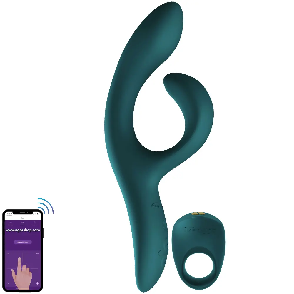 We-Vibe Nova 2 Vibrator & Pivot Ring Set za Večernji Izlasci