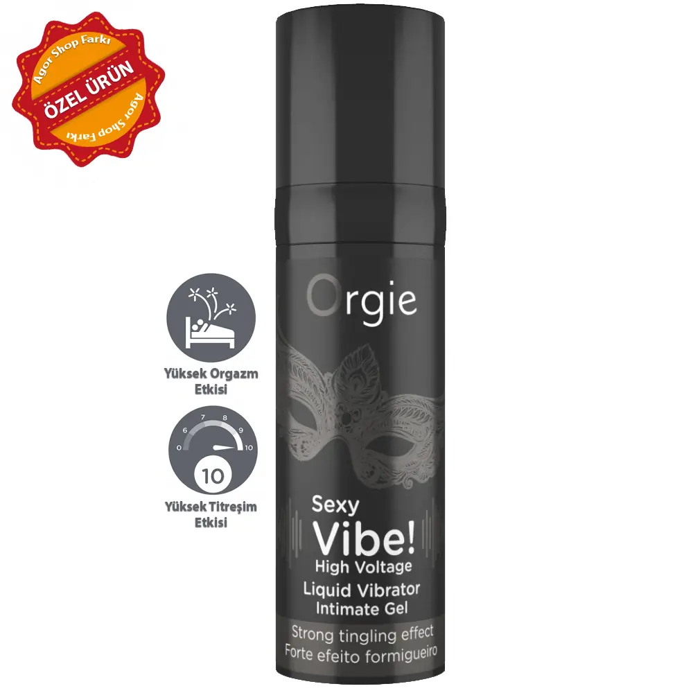 Orgie Sexy Vibe visokog napona tečni vibrator 15 ml