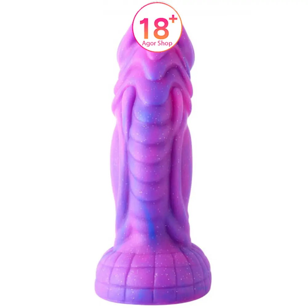Shequ Jelly Animal Dildo Monster 3 Mekanički Jel