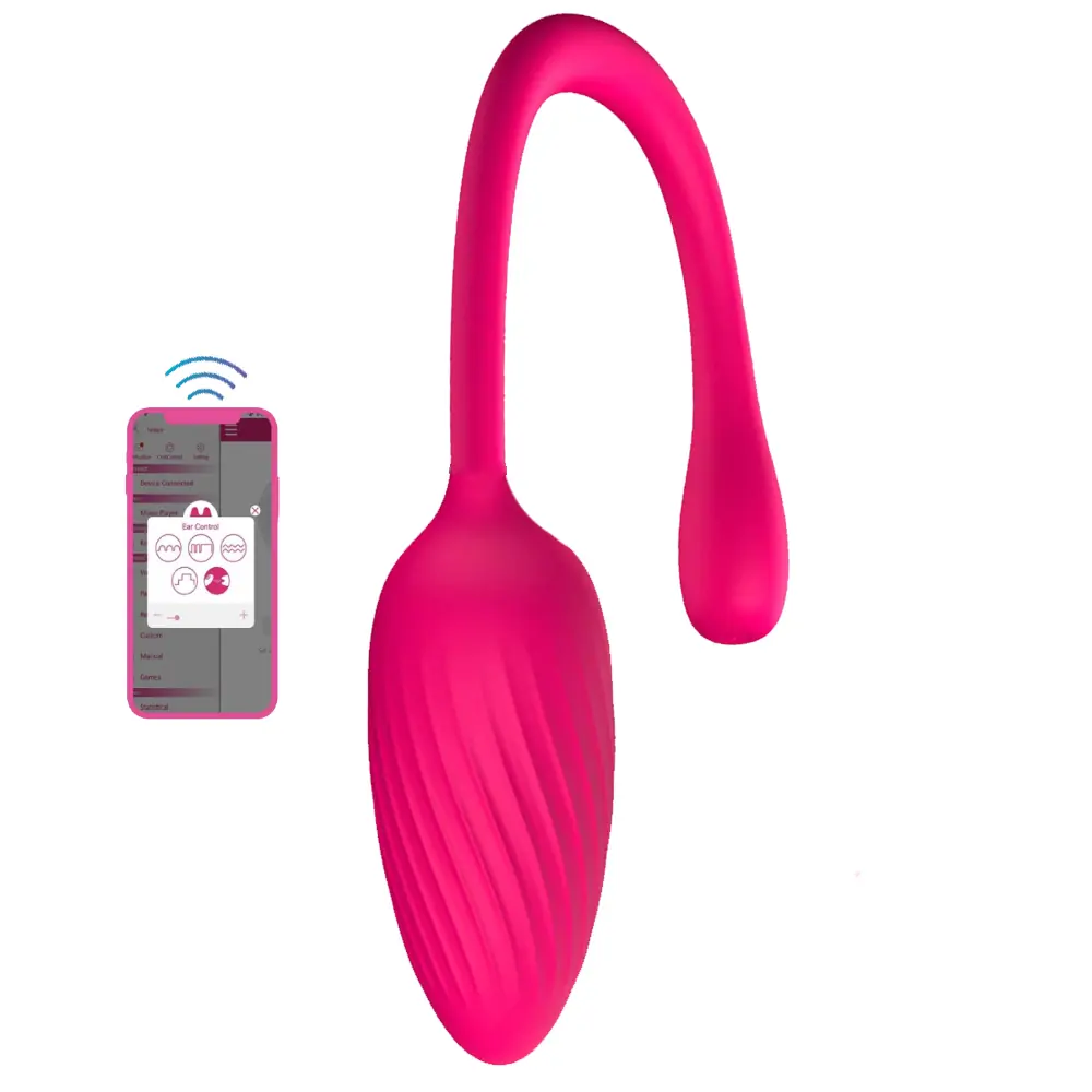 Agor My Happy Miyang Telefon Kontrol Nosivi Vibrator