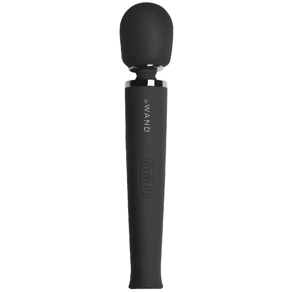 Le Wand Rechargeable Body Masazer Masažni Vibrator - Crna