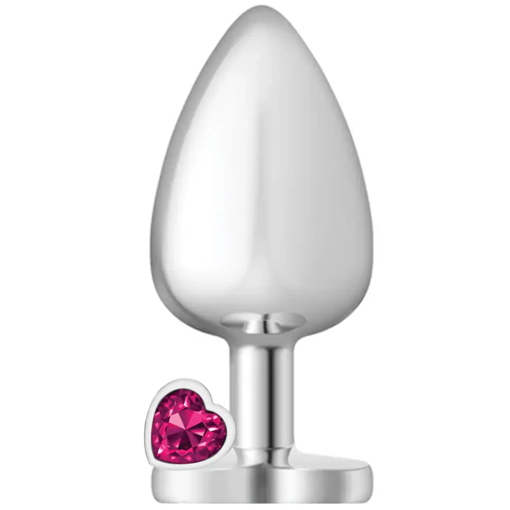 Agor Anal Fantasy My Heart Jewellery Metalni anal čep – srednji