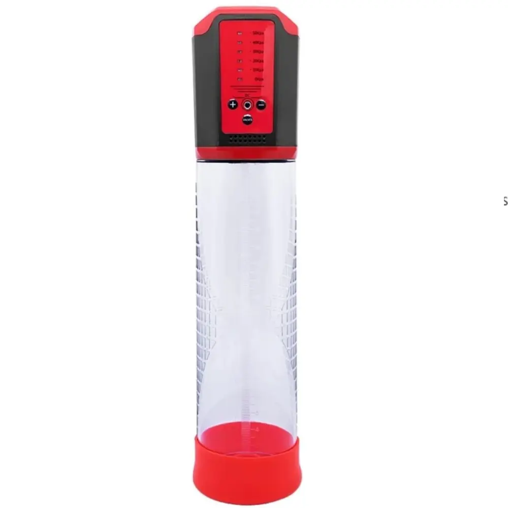 Agor Canwin Veći Muškarac Passion Pump 5 Brzina Automatska Penis Pumpa – Crvena
