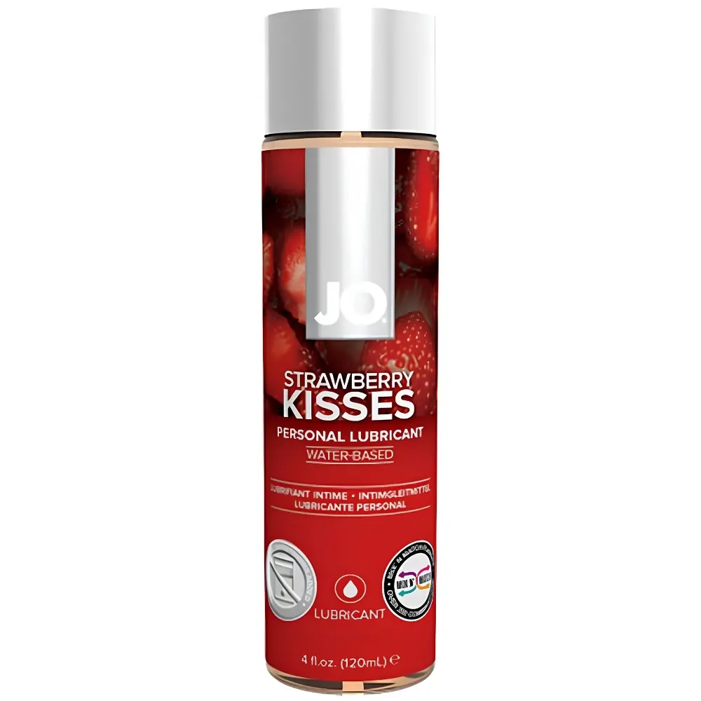JO H2O Strawberry Kisses Aromatični Vodenog Baziran Lubrikant Gel 120 ml