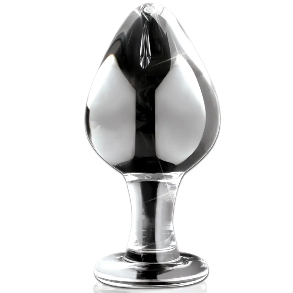 Pipedream Icicles No.25 Ručno pušten stakleni masažer cam dildo