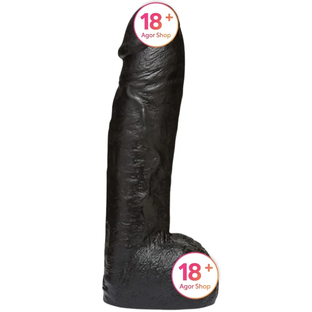 Doc Johnson Vac-U-Lock Realističan Crni Realistički Penis