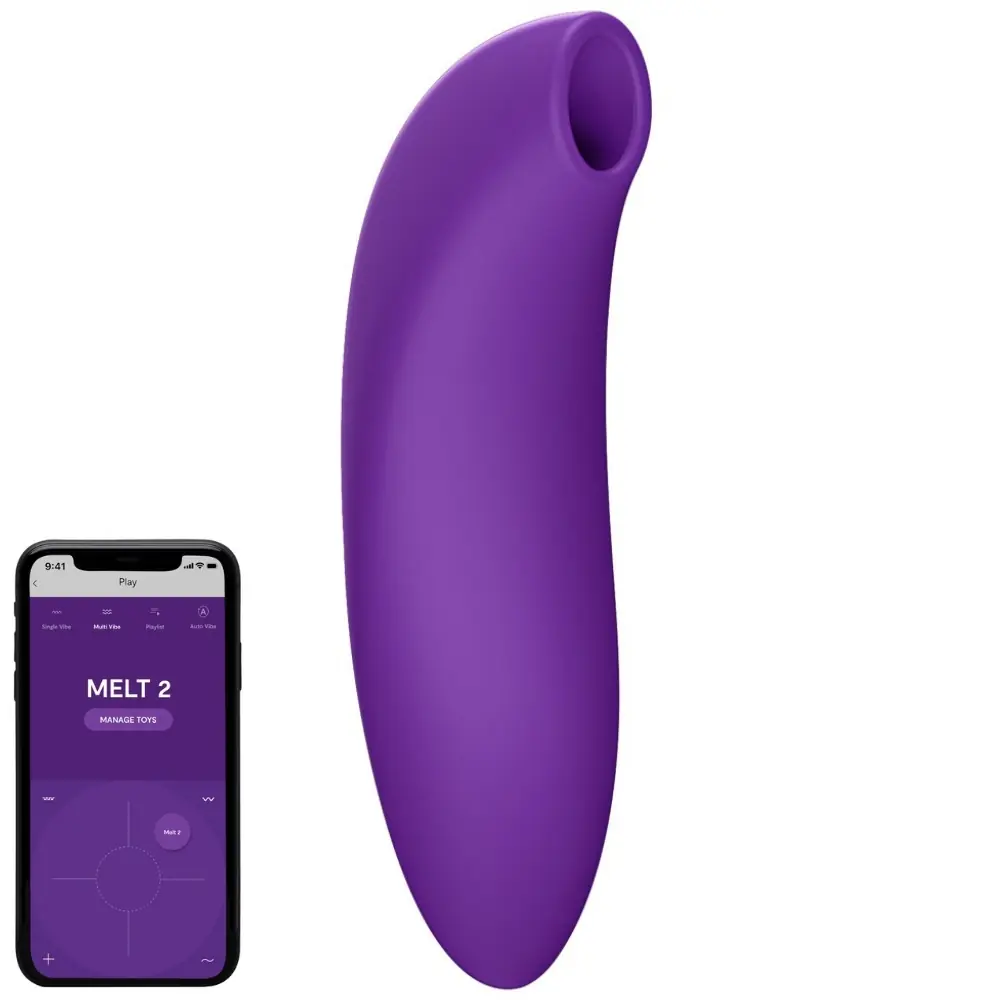 We-Vibe Melt 2 Telefon kontrolisani i usisavajući vibrator