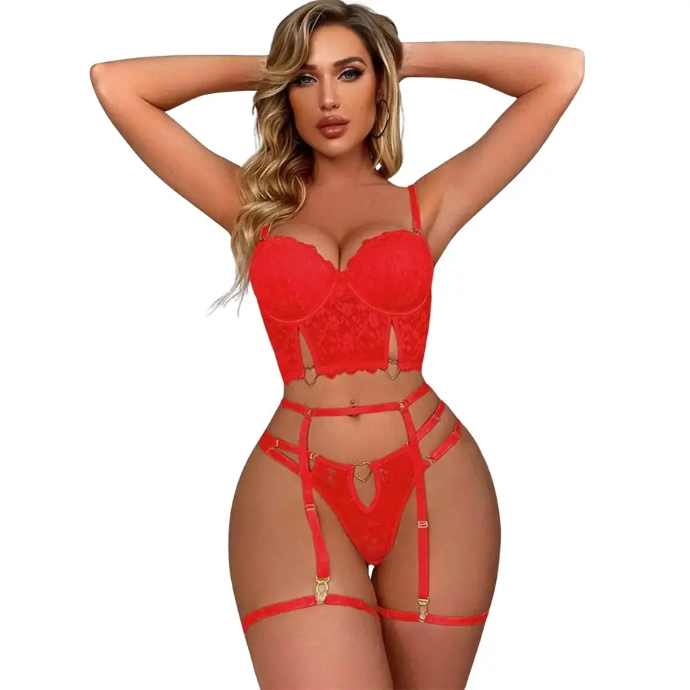 Agor Fantasy Wear Dreams seksi crveni bustijer set