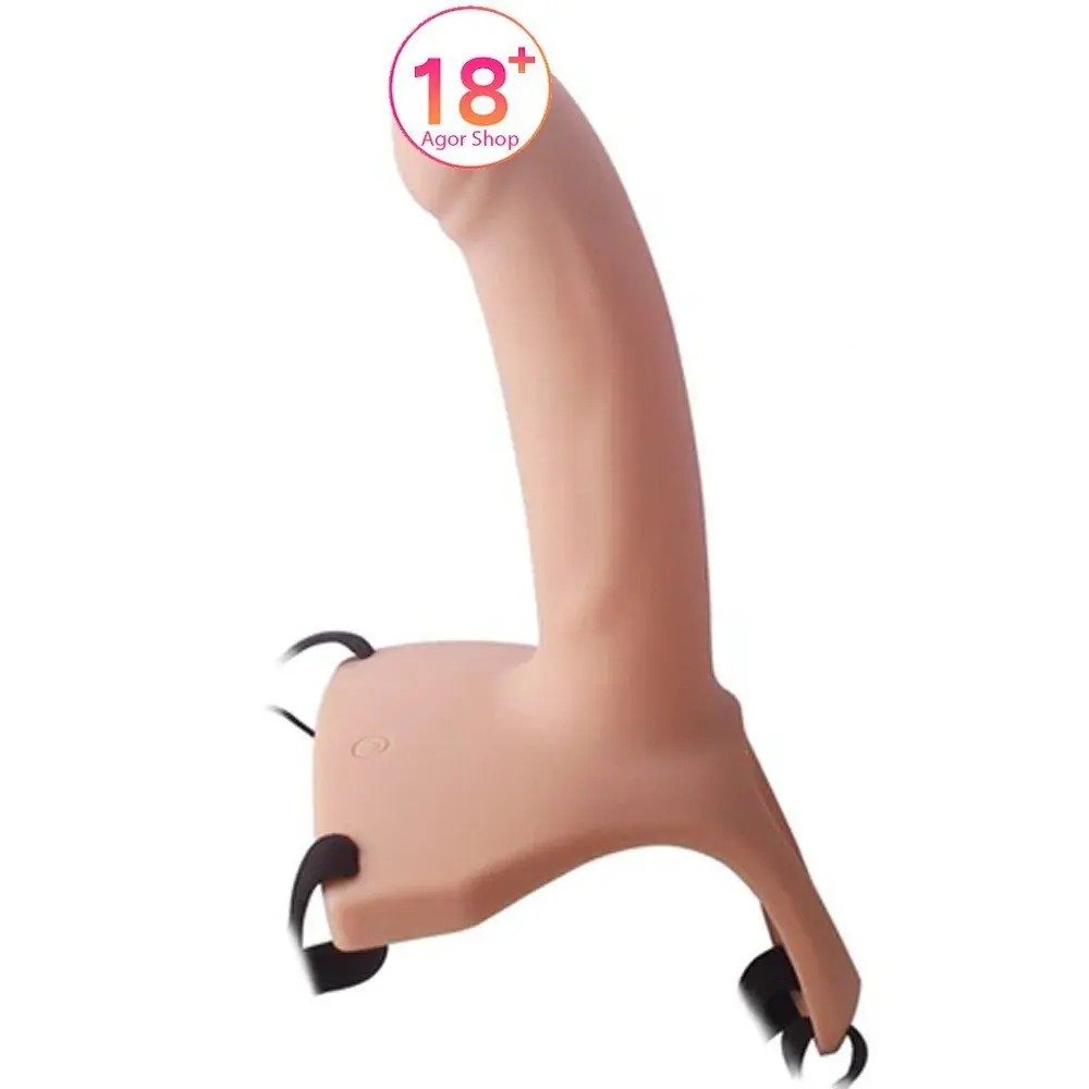 Aphrodisia šuplja strap-on 15 cm unutarnje prazna pojasna penis – mješovita