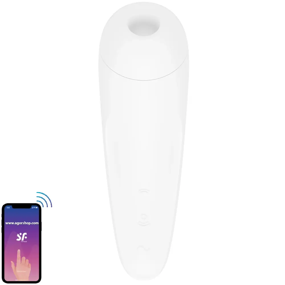 Satisfyer Curvy 2+ aplikacijski kontrolisani Air Pulse usisni vibrator