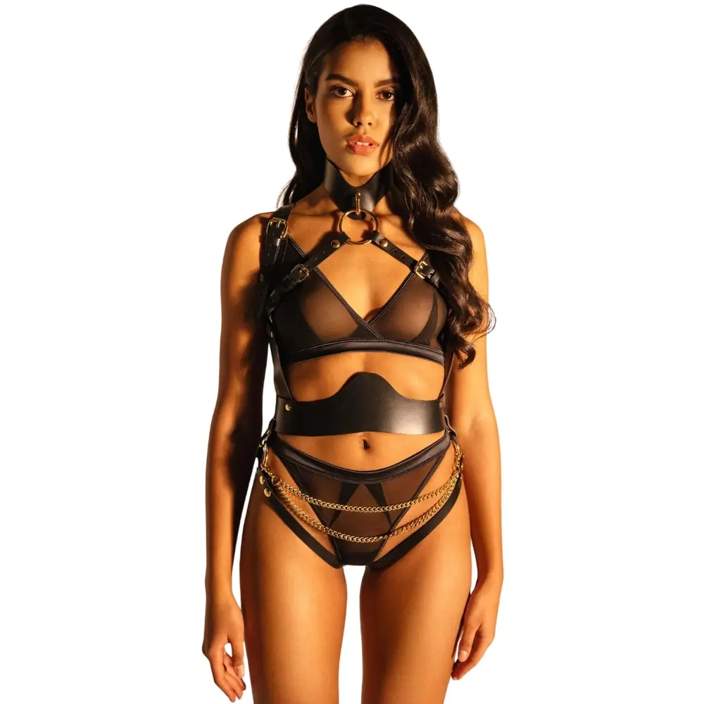 Agor Erotica Wear Aksesoarni Fantazijski Harness Kostim