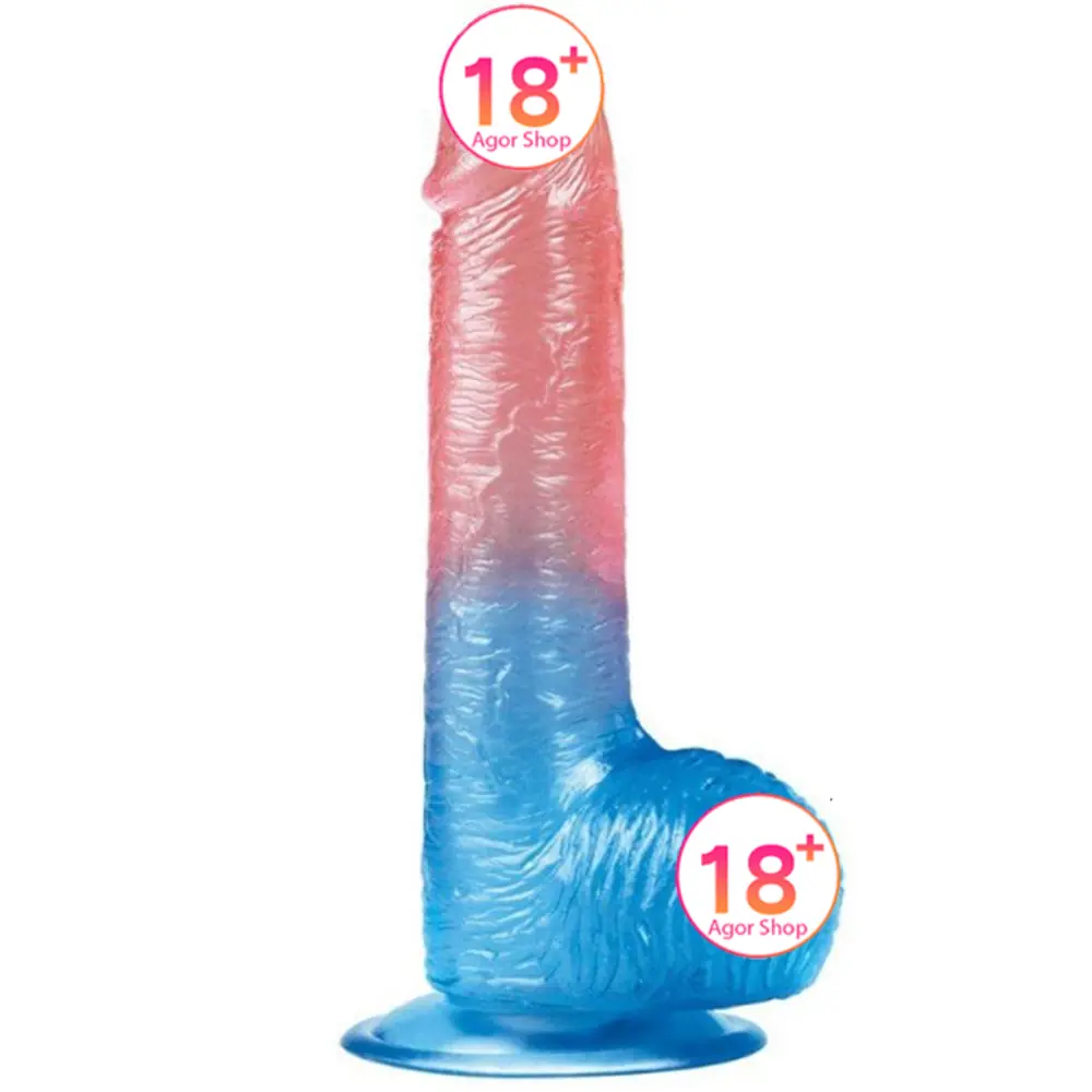 Lovetoy Dazzle Studs Gel Dildo 23 cm Realistički Penis