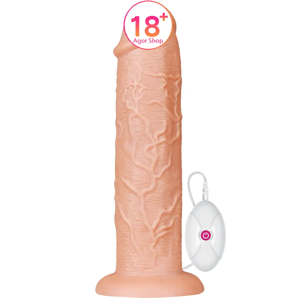 Lovetoy 11'' Realistički Dugo Vibrirajući Dildo 28 cm