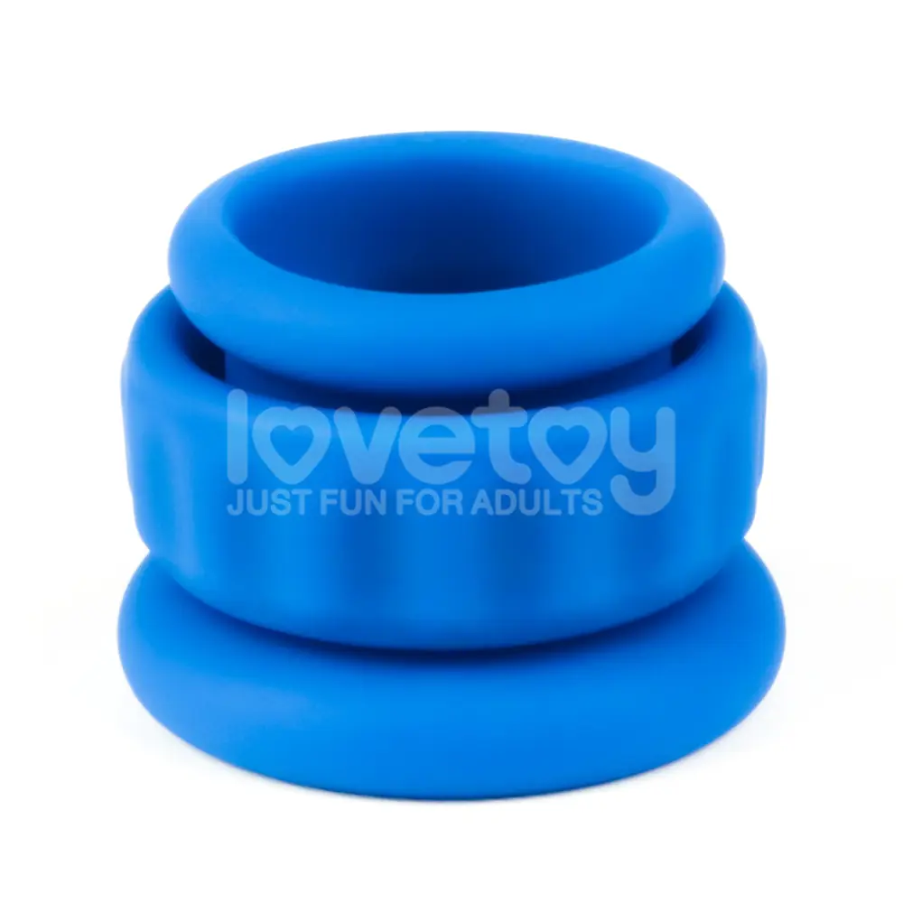 Lovetoy Pinnacle Pro Twin Flex Stretcher Silikonski prsten za penis LV443014