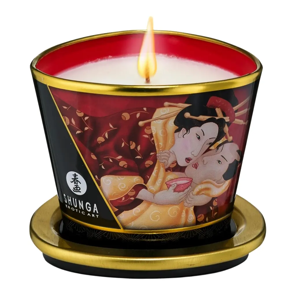 Shunga Masažna Svijeća Strawberry 170 ml