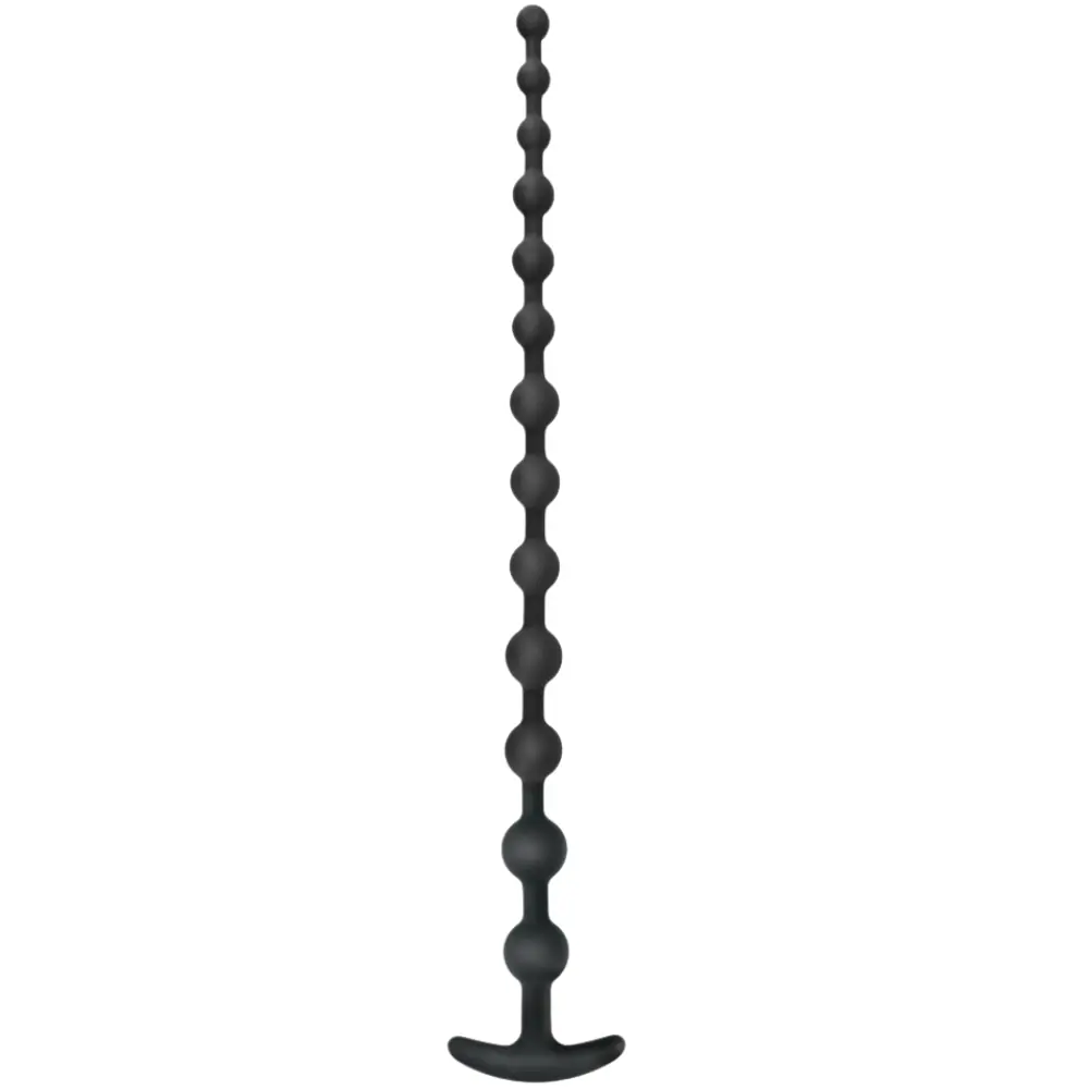 Black Velvets anal perlice 50 cm silikon za vježbanje