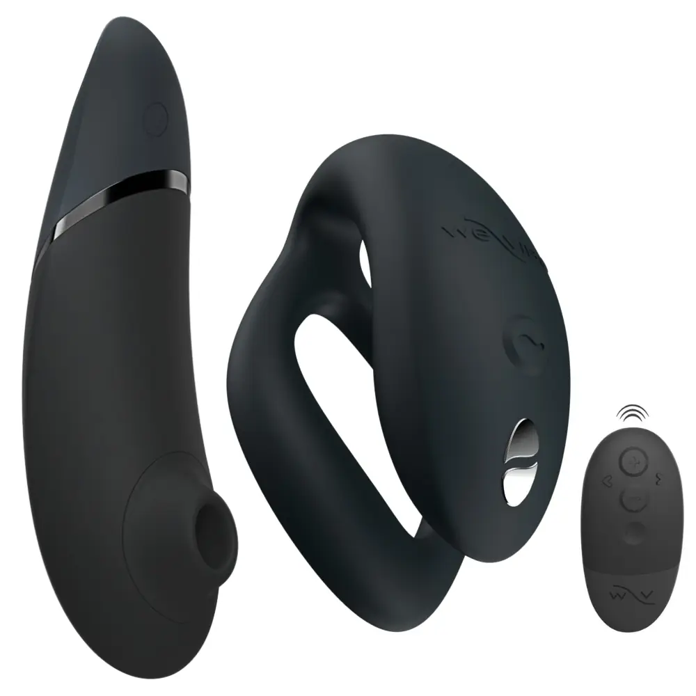 Womanizer Next i We-Vibe Sync O Lust & Luxury Couples Vibrator