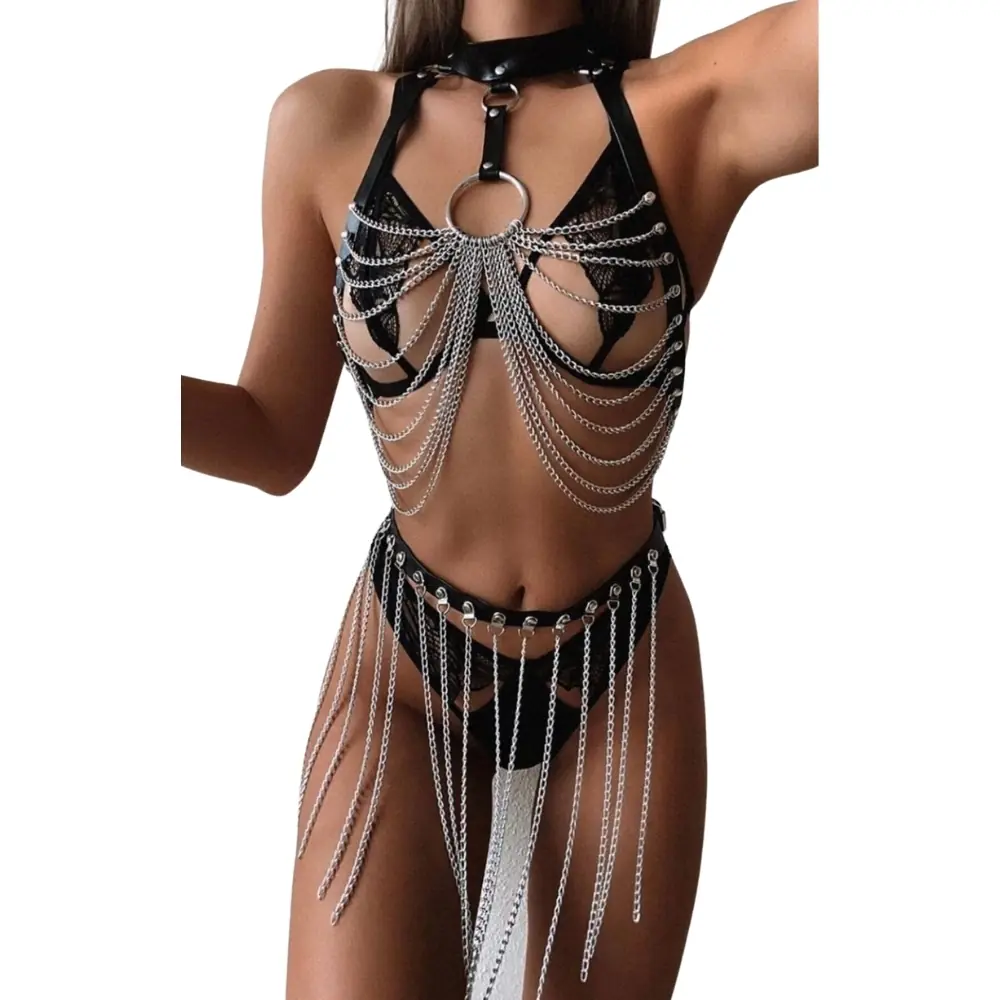 Agor Erotica Wear Tasmani i Lančani Donji Set