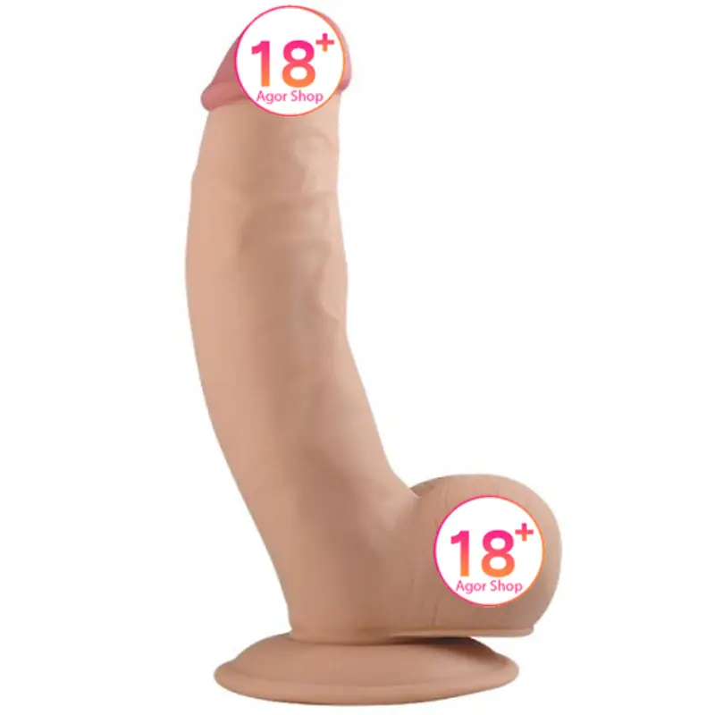 Lovetoy Ultra Soft Dude dildo 20 cm realistički penis LV1081