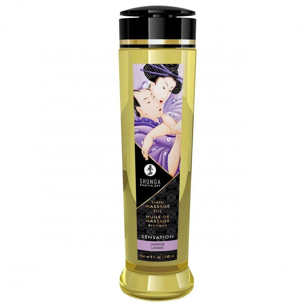 Shunga erotični masažni ulje 240 ml Lavanda aromati