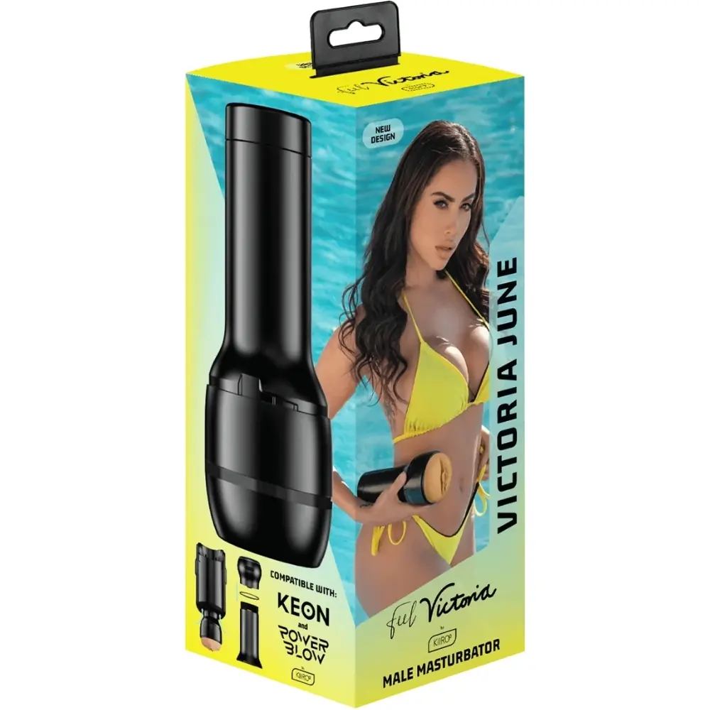 Kiiroo Star kolekcija Strokersi Feel Victoria June masturbator