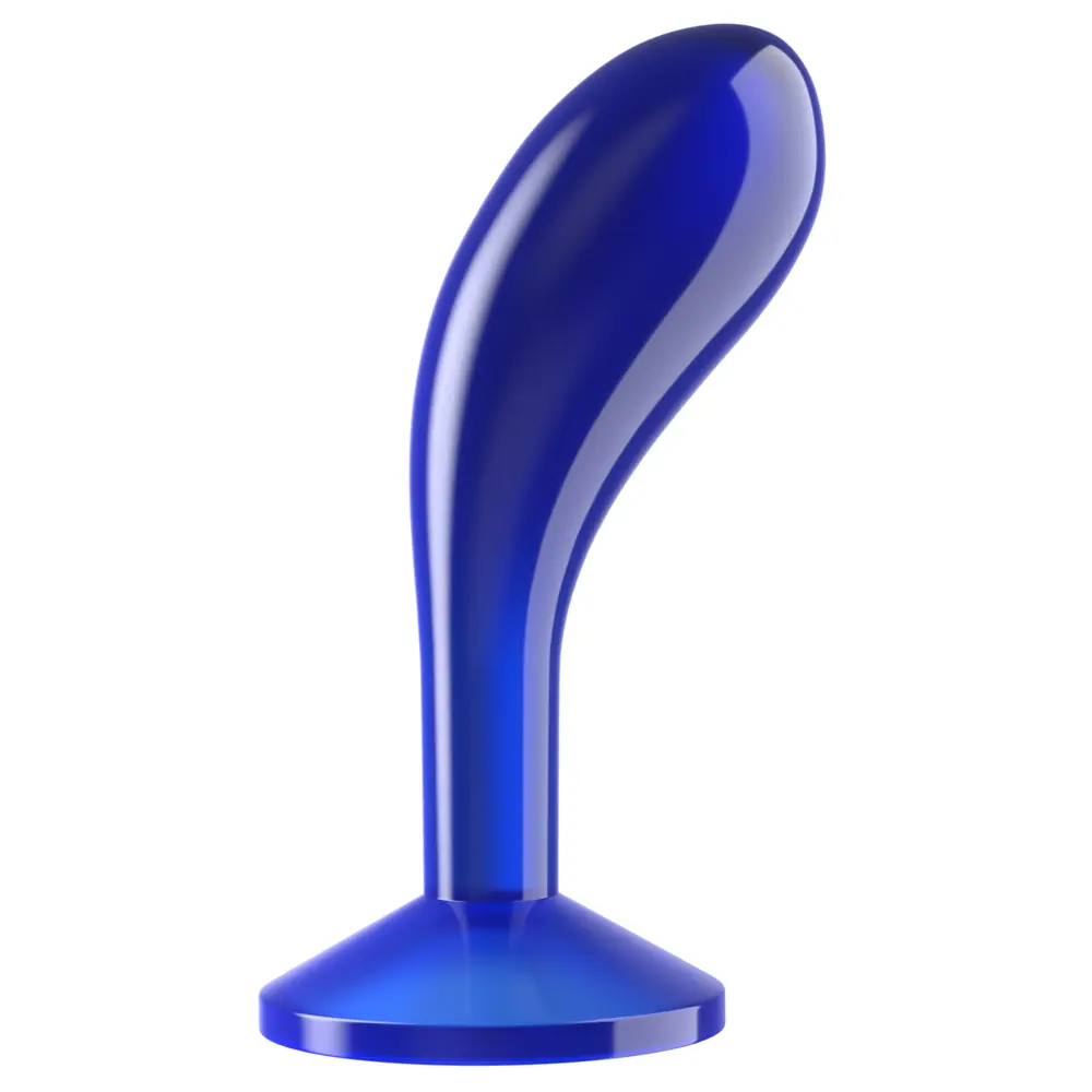 Lovetoy Flawless Clear Prostata Plug 6.0'' Plavi Silikon