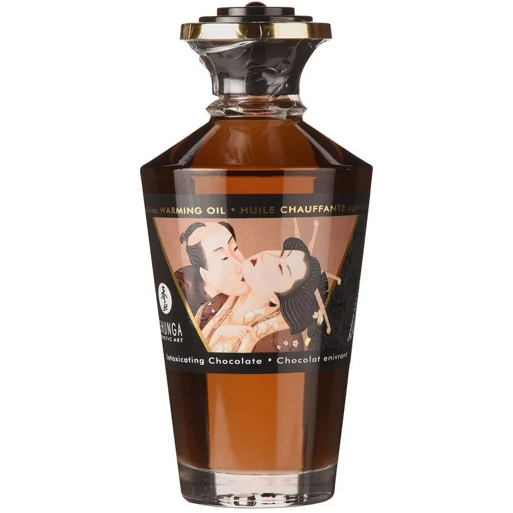 Shunga Aphrodisiac Warming Oil čokolada 100 ml