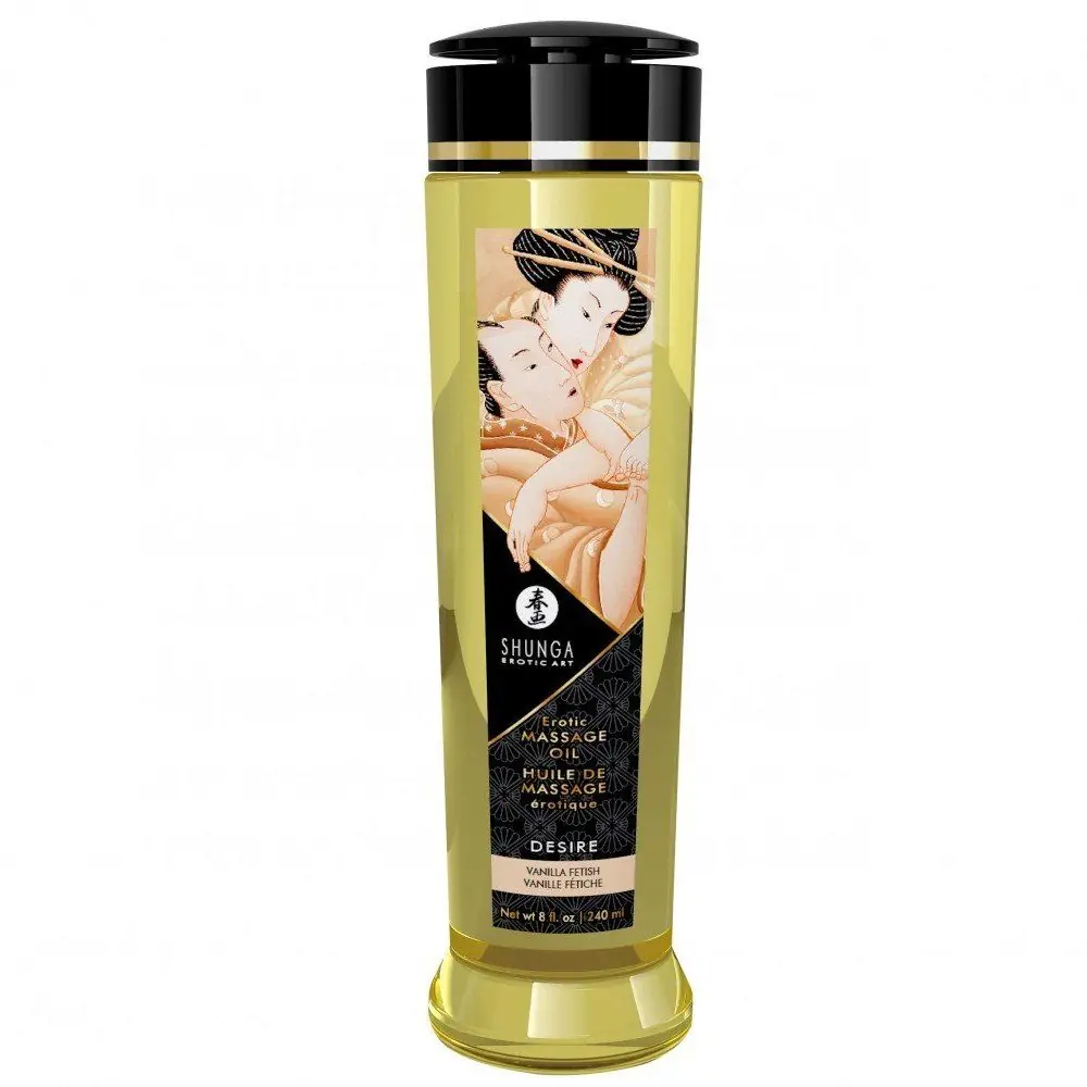 Shunga erotično masažno ulje Sensation Vanilla 240 ml