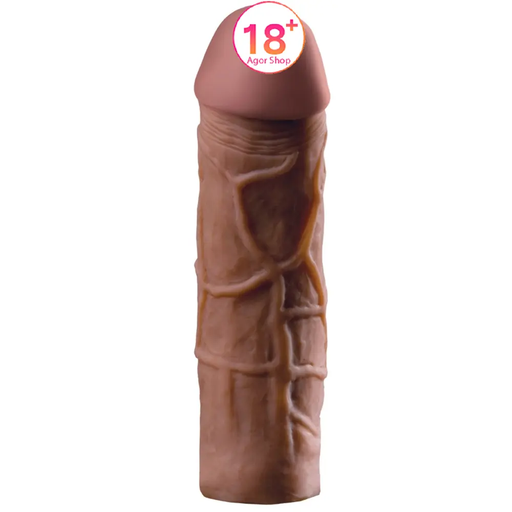 Pipedream Fantasy X-Tensions Mega 2'' Realistični Penis Omotač Brown