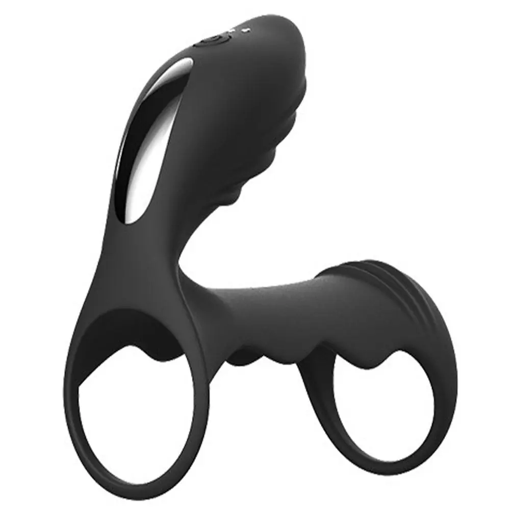 Agor Cockring Stimulacija Klitorisa Penis Kafica - Crna