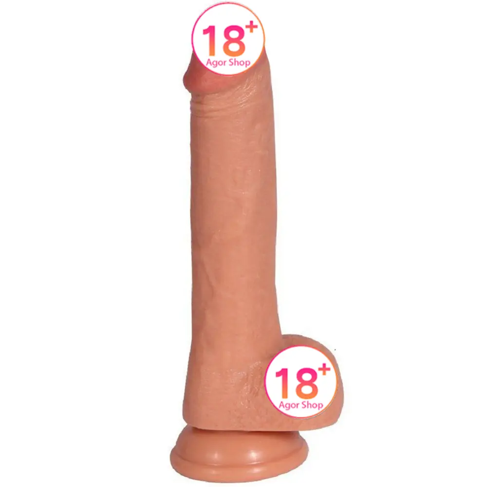 Shequ Dildo Series Sean 22 cm Naturalna Tekstura Realistički Penis