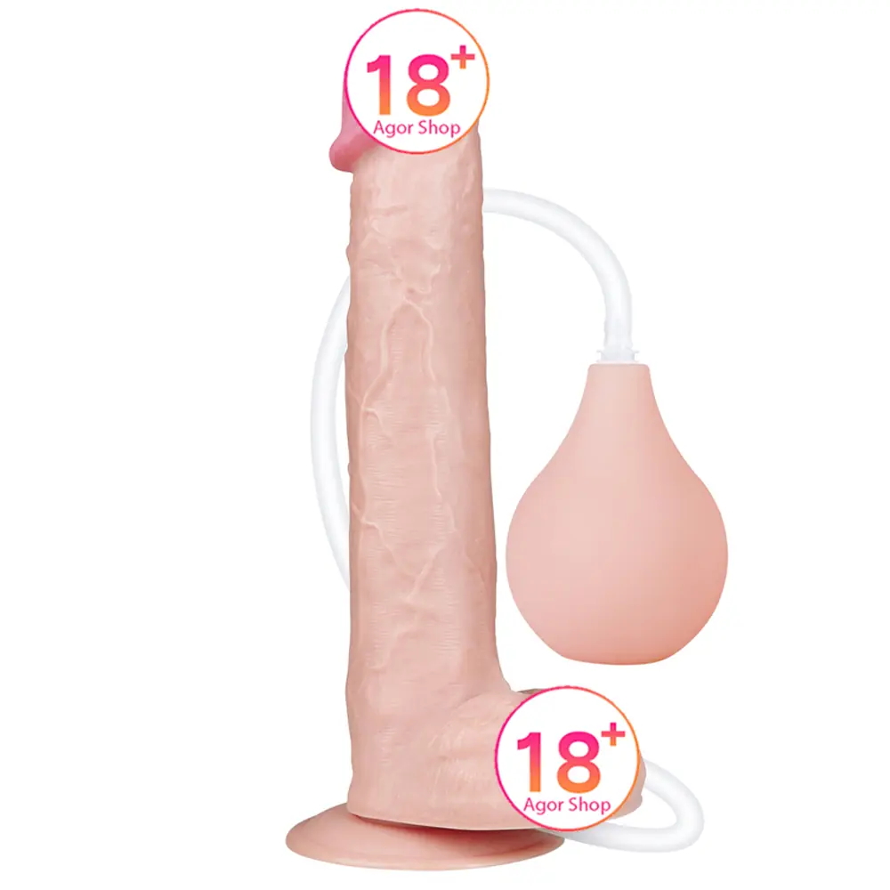 Lovetoy Squirt Extreme Dildo 28 cm Bošavajući Realistički Penis