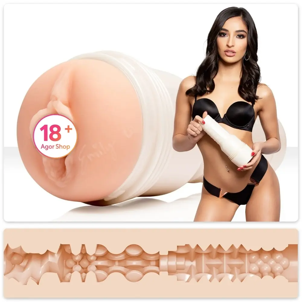 Original Fleshlight Girls Emily Willis Squirt Realistična Vaginalni Masturbator