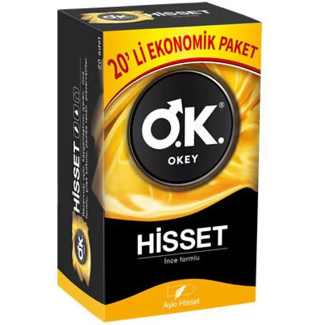 Okey Hisset ekonomski paket od 20 kondoma