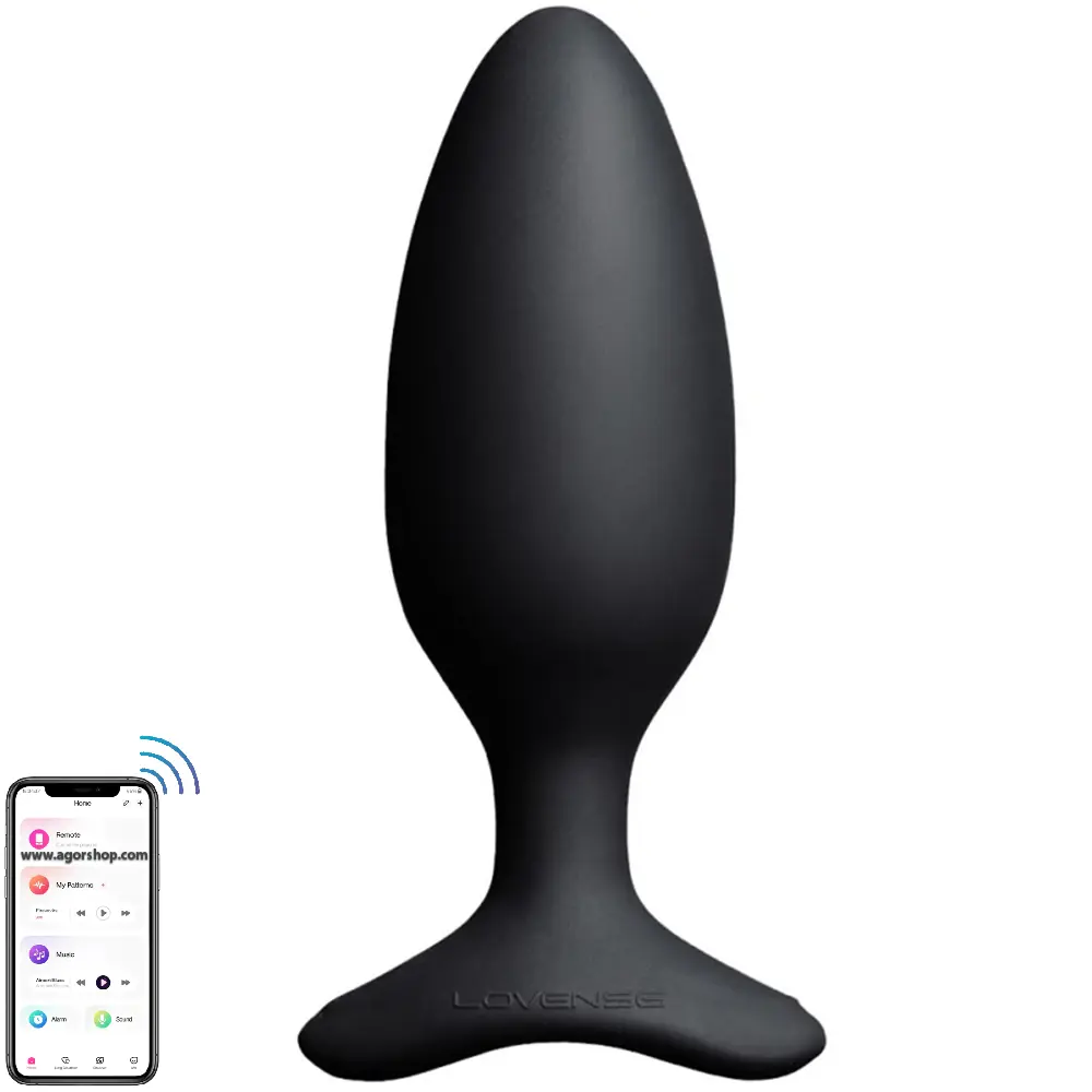 Lovense Hush 2 Medium 44 mm Telefon kontrolisani vibrirajući anal plug