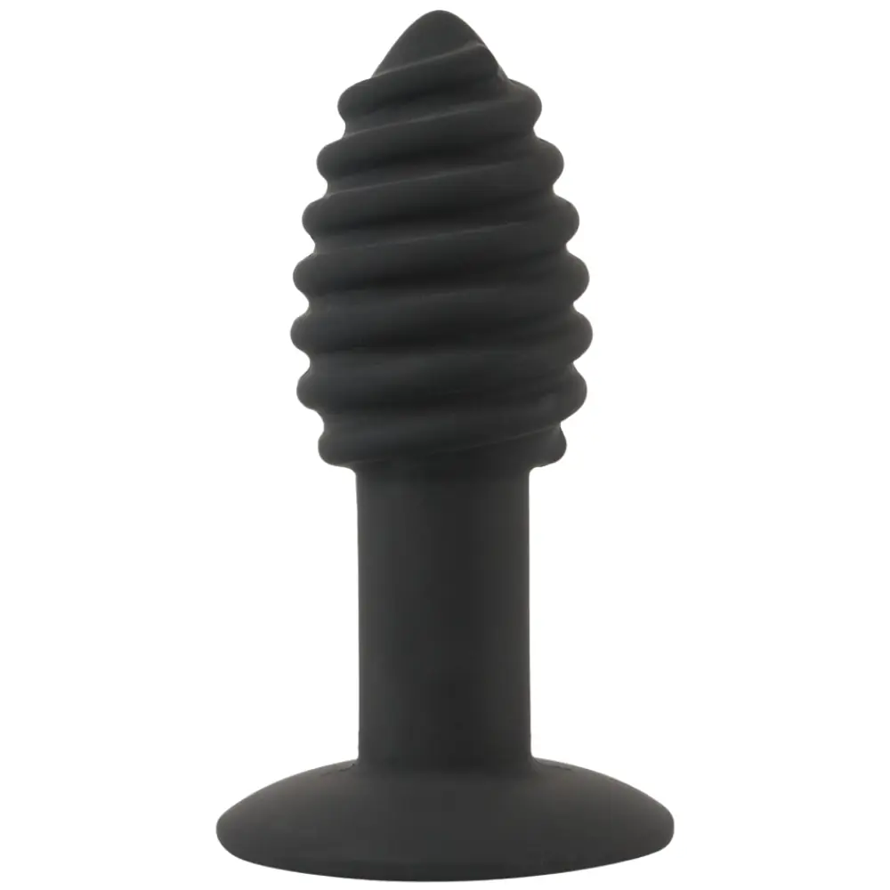 Black Velvets Twist analni čep s vibracijom