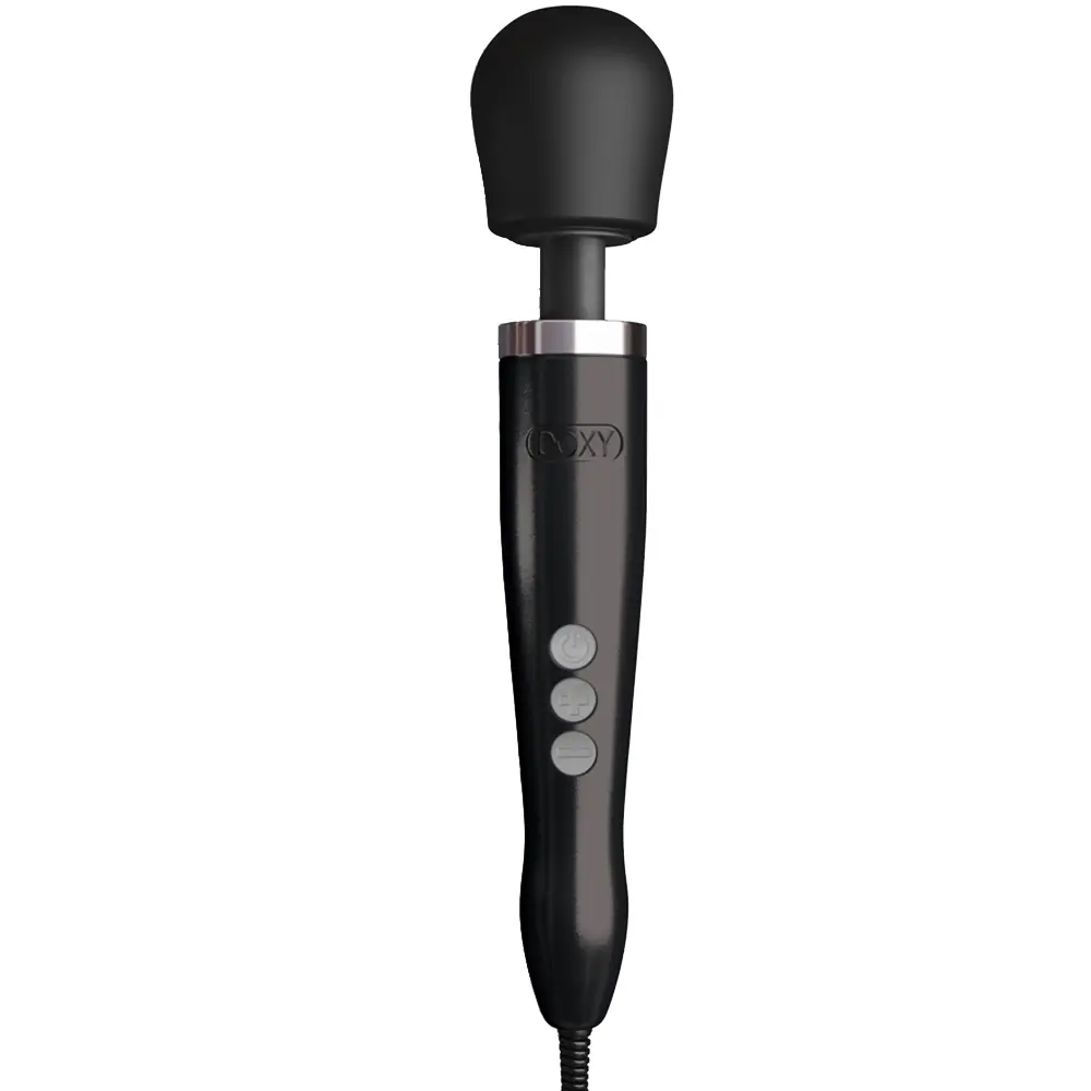 Doxy Die Cast štap maser crni električni masažni vibrator