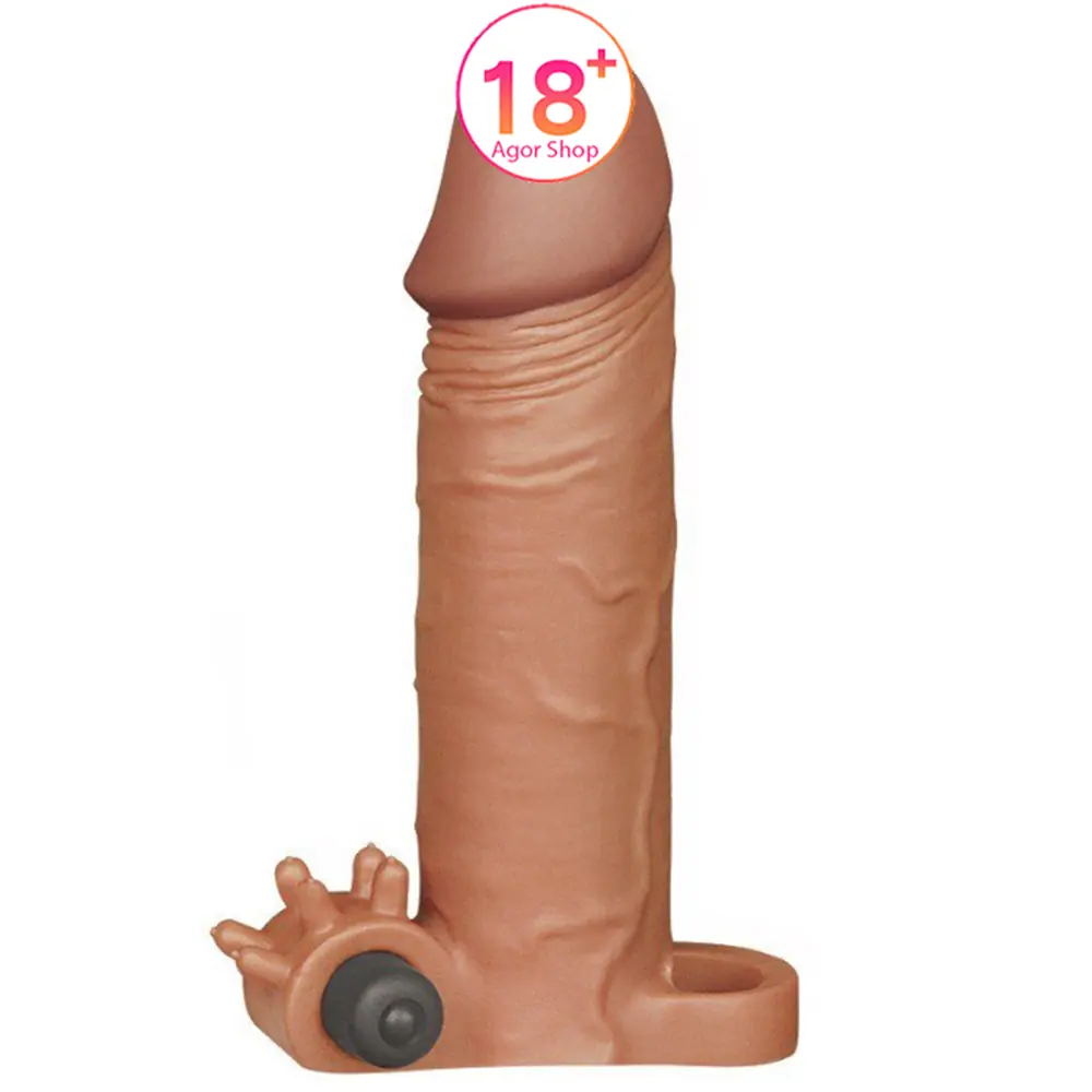 Lovetoy Pleasure X-Tender vibrirajuća navlaka za penis LV1062B