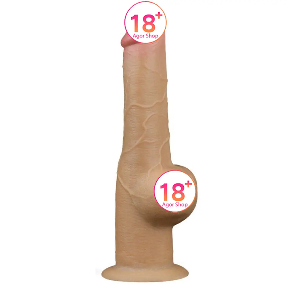 Lovetoy Handle Cock 9,5'' dupli sloj veliki realistični penis LV411031