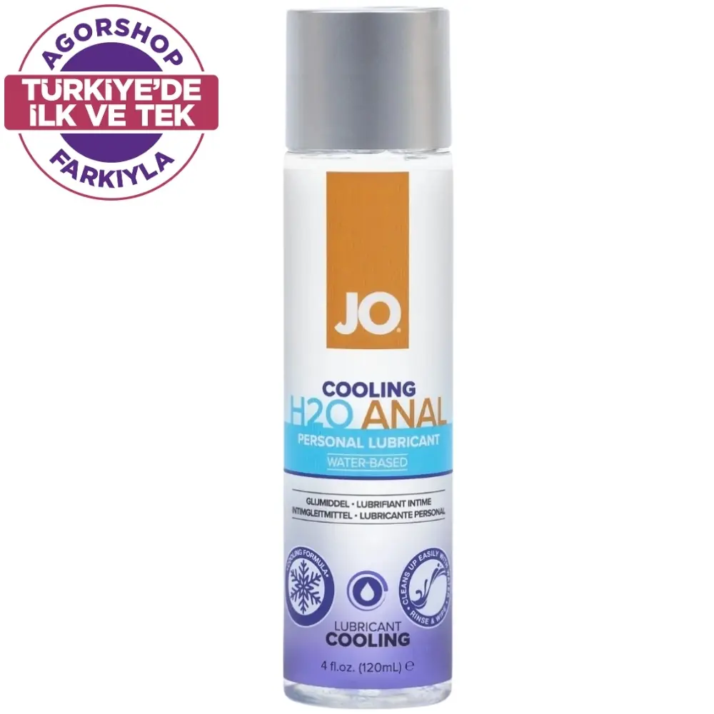 JO H2O Hladni Analni Lubrikant 120 ml Voden Temeljeni Gel